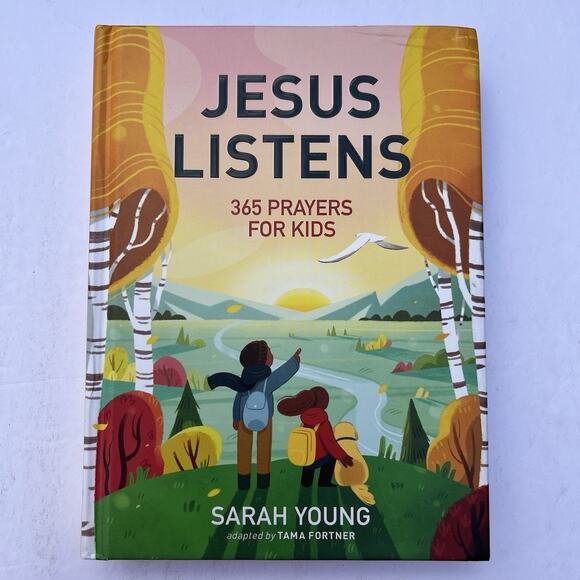Jesus Listens 365 Prayers for Kids Hardcover Book by Sarah Young 2022 - Picture 1 of 7